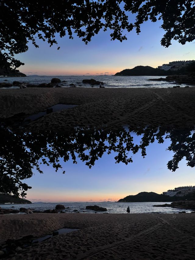 ‼️本地遊 •發掘隱藏的觀賞日落好去處🌄！赤柱後灘 🥰讓你陶醉在海濱區的浪漫情調中