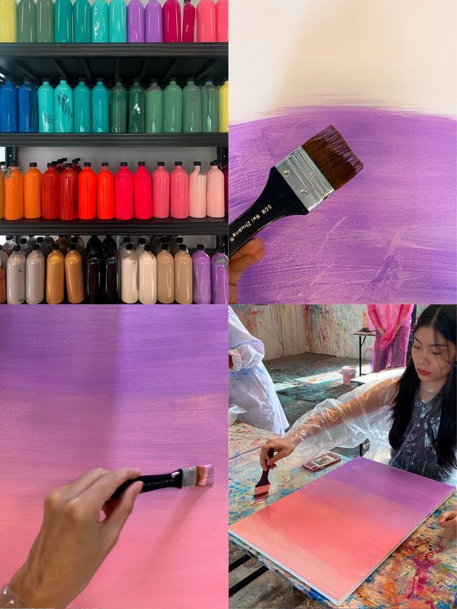 ที่แรกในไทยที่ทำงานศิลปะด้วยการปาเป้า 🎨🎈🎯
