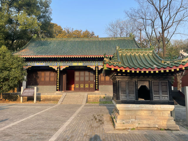 武漢的皇家陵園，明楚昭王墓