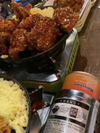Famous Spicy Korean fried chicken! 
