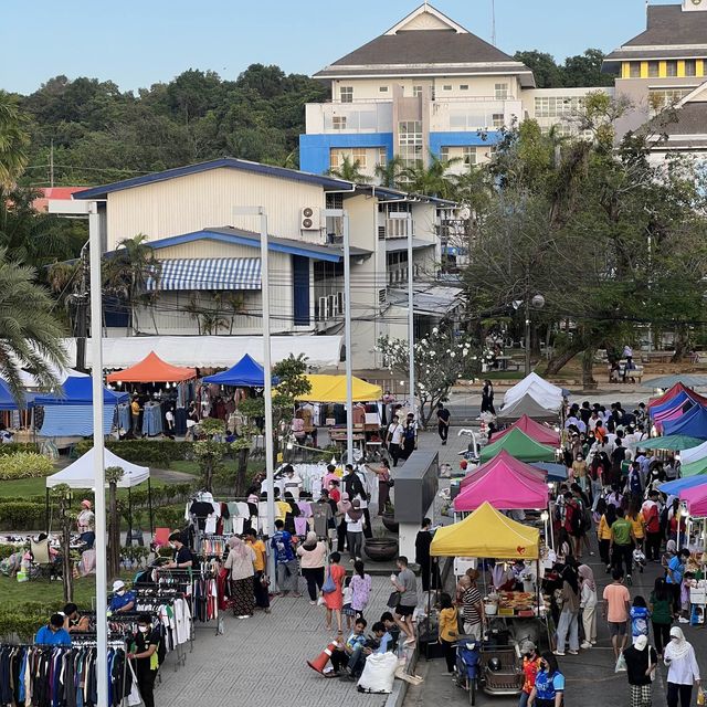 ตลาดเปิดท้ายราชภัฏสงขลา