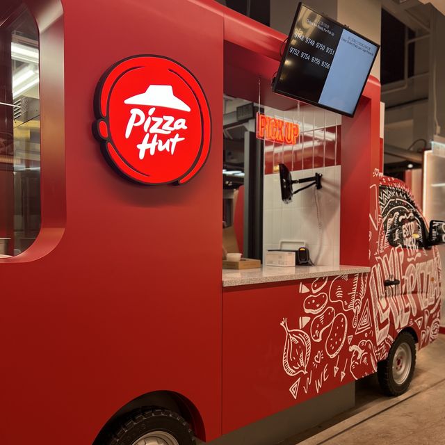 📍香港中環｜Pizza Hut美式餐車登陸中環街市！有得打卡又有限定青提批！🍕