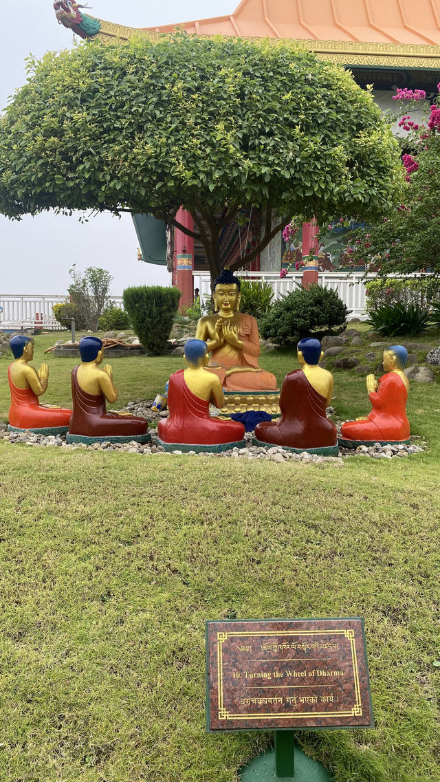 symbol of  Buddhism In Lumbini 