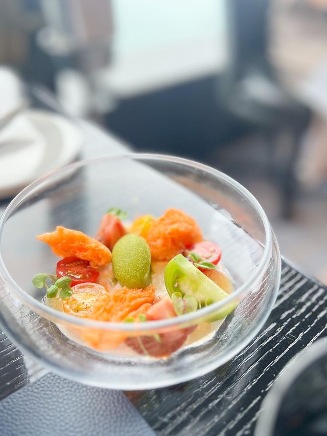 高級享受嘅法式料理Sky Dining午宴☁️