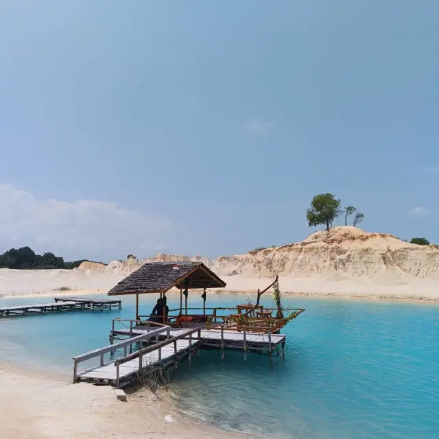 Exploring the Enchanting Blue Lake in Bintan