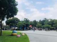 台北｜🌳🏀親子好去處🛝🚂 南興公園特色遊戲場