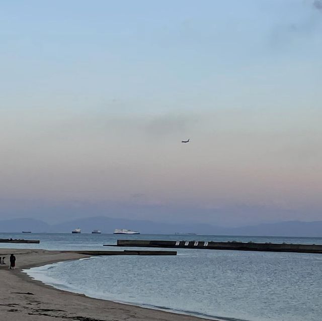 陽光海灘！暢玩須磨海岸🏖️🌊🎡