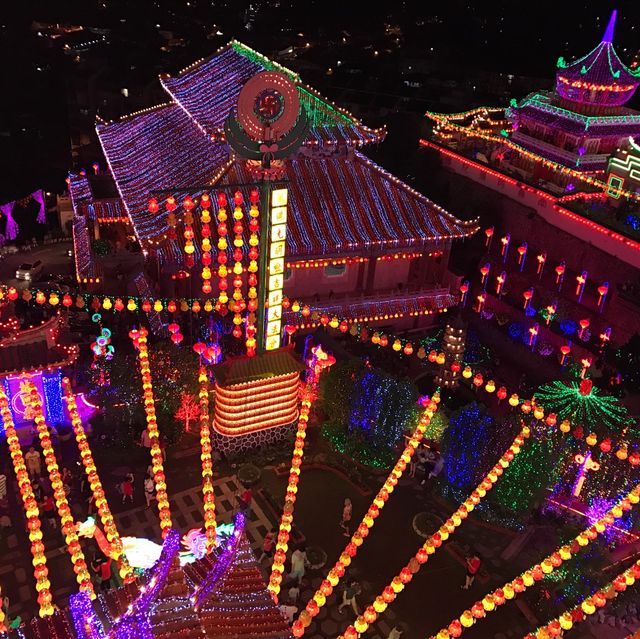 Beautiful Temple in the Hills