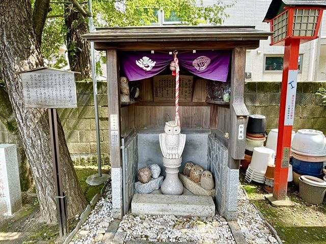 【東京都/久富稲荷神社】かつて「ふくろう」がいた神社