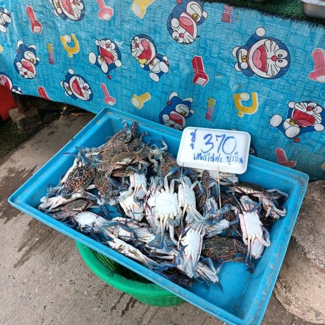 อาหารทะเลสดๆ ประมงพื้นบ้านหาดวอนนภา