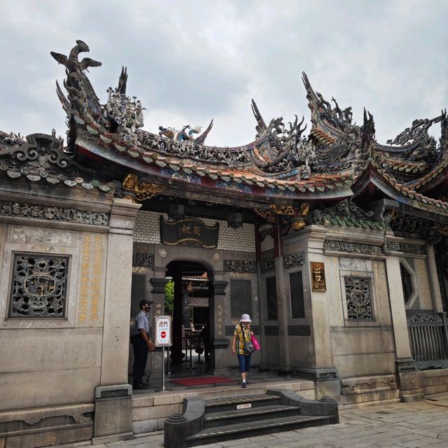 Famous Old Temple in Taiwan