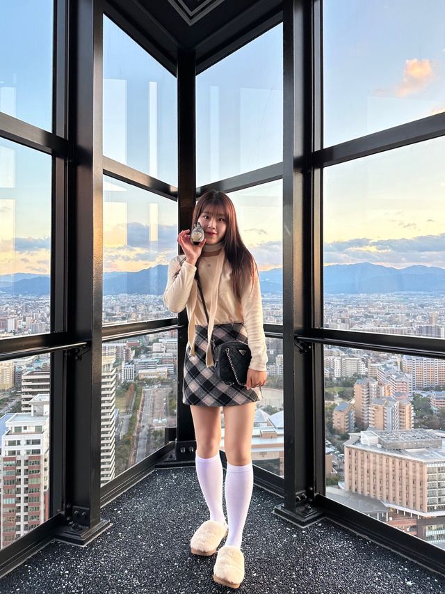 후쿠오카에서 제일 높은 [후쿠오카 타워]🗼