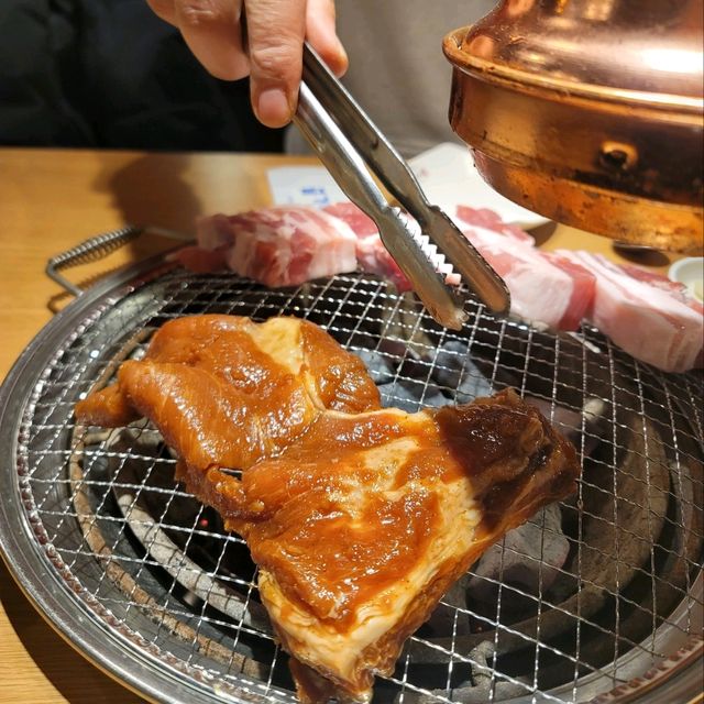 두근두근여름휴가 적당한 가격에 푸짐하고 고기를 먹을 수 있는 고기뷔페 명륜진사갈비