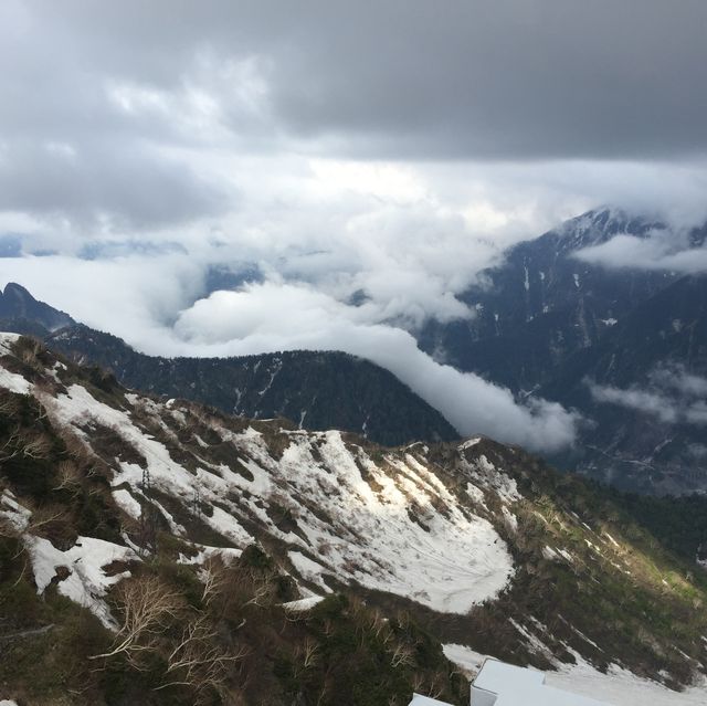 立山黑部 ｜ 黑部平大觀峰看雪山美景🏔️