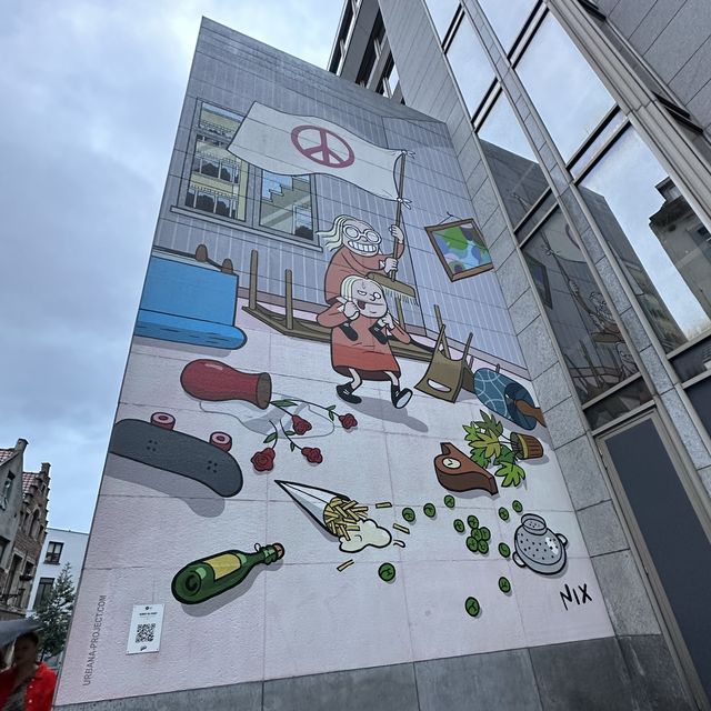 Brussels-A place focused with art if you spot