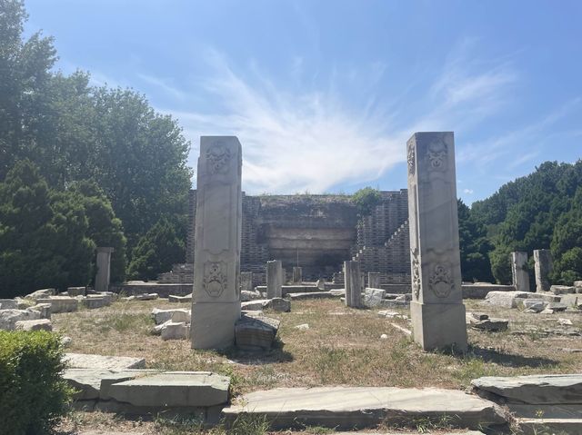 曾經的萬中之園，圓明園
