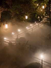 【日本でオーロラが見れる！？✨】椿山荘ではオーロラと雲海が同時に見れる！😳