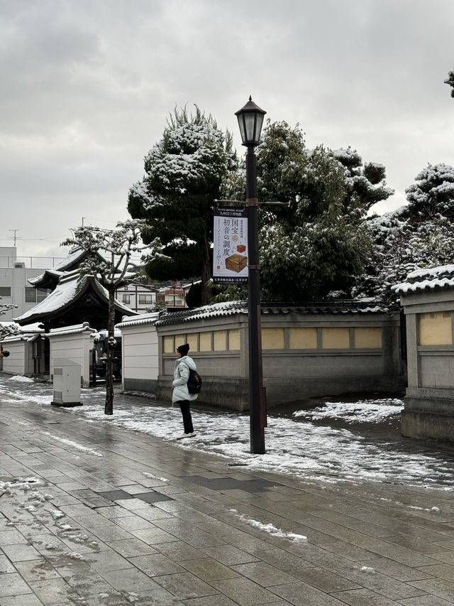 눈세상이었던 다자이후 텐만구❄️