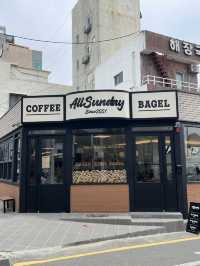 🥯갬성 가득 바다뷰 올선데이 베이글🥯