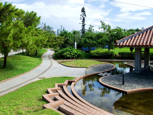 Wakasa Seaside Park in Naha