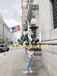 🇺🇸Washington DC สหรัฐอเมริกา ไวต์เฮาส์ 1Day