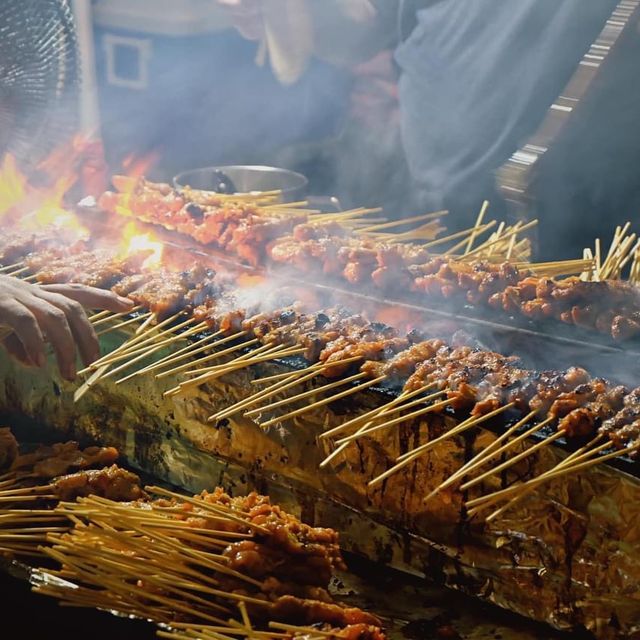 Satay Street - Singapore 
