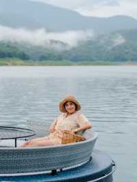 ภูเขาลอยน้ำ เขื่อนแม่งัด เชียงใหม่ 🍃