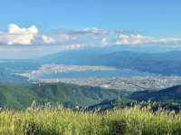 The Mt. Fuji in distance! 