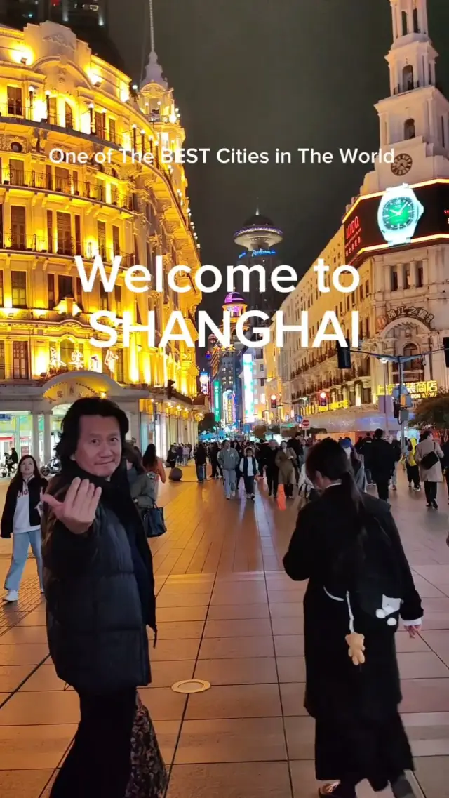 Welcome to Shanghai, one of the best cities in the world.