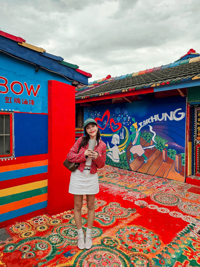 Rainbow Village 🌈 หมู่บ้านสีรุ้ง #Taicung