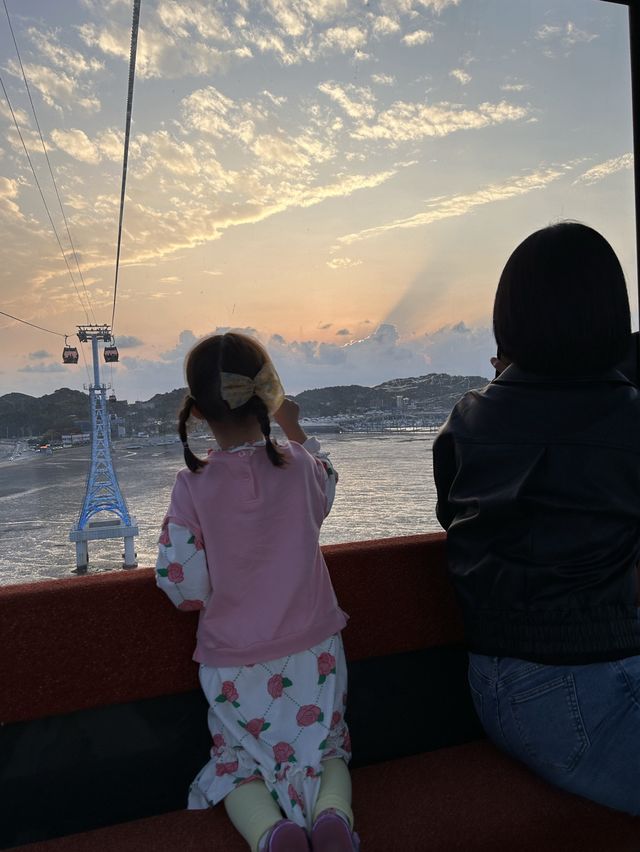 서해의 멋진 일몰까지 감상 가능한 ‘제부도 해상케이블카 서해랑’