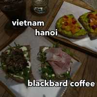 【ベトナム　ハノイ】おしゃれで本格的コーヒーのカフェ　📍blackbard coffee