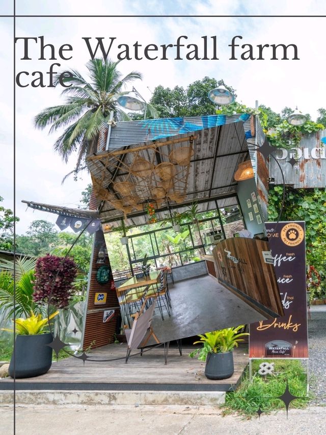 ☕️ นั่งชิลริมน้ำตก The Waterfall Farm Cafe