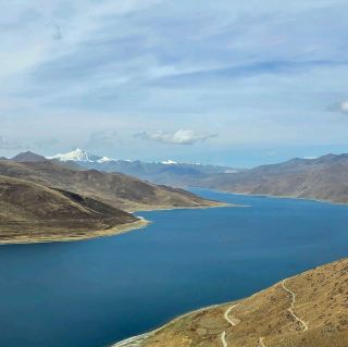 Yamdrok Lake in Tibet Peace Mind to Me 