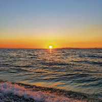 相島：夕陽金黃，心靈放鬆之地