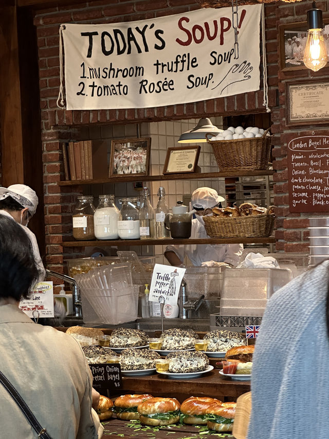 🍴런던 베이글 뮤지엄 평일,주말 웨이팅