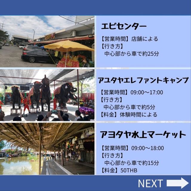 【アユタヤ】全部知ってる？観光地21選