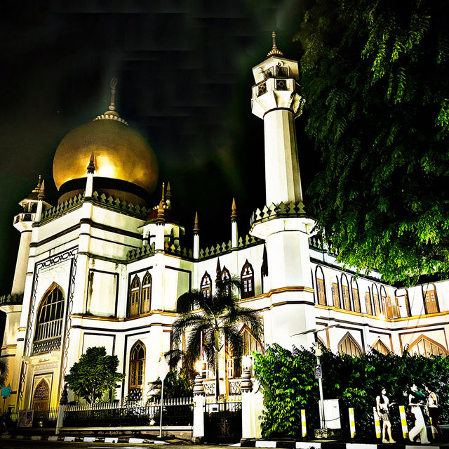 ชมความงามมัสยิด Sultan Mosque 