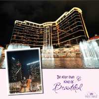 永利皇宮表演湖夜景✌️❤️