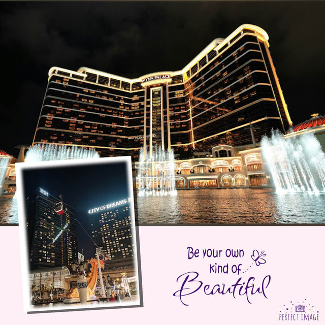 永利皇宮表演湖夜景✌️❤️