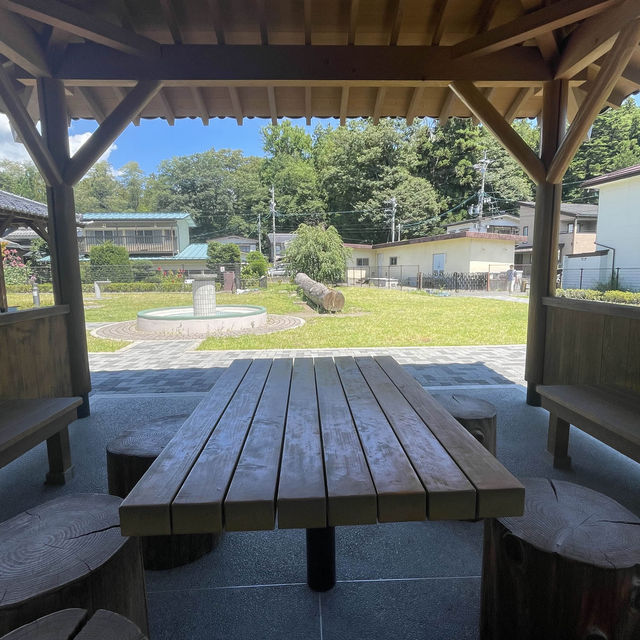 【長野県/下諏訪　諏訪大社 下社 春宮近くにある御柱祭の資料館】