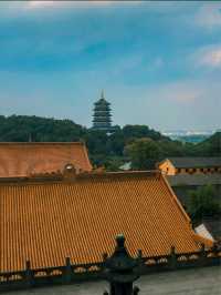 Incredible Views of West Lake from Leifeng Pagoda 🇨🇳