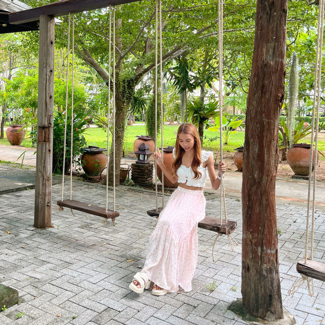 ที่พักสไตล์บ้านสวนติดทะเล 🌴🌼 บ้านอิ่มสุข รีสอร์ท