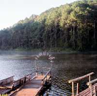 ล่องแพที่ปางอุ๋ง สัมผัสบรรยากาศยามเช้าสุดฟิน 🌲