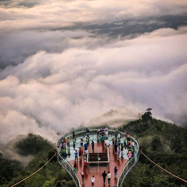  Sky Walk ทะเลหมอกอัยเยอร์เวง เบตง จ.ยะลา