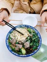LANZHOU BEEF NOODLES AT SUZHOU RAILWAY STATION