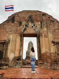 【タイ(アユタヤ)】アユタヤ遺跡でも古い寺院！