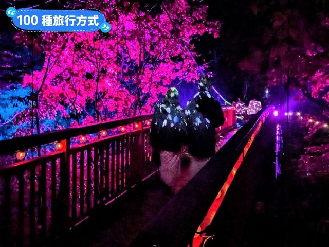 北海道賞楓-如詩如畫的定山溪二見吊橋