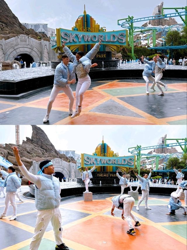 Enjoying Performances and Games at Genting Skyworld Themepark 