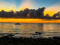 Sunset Splendor at Pier Beach, Siquijor